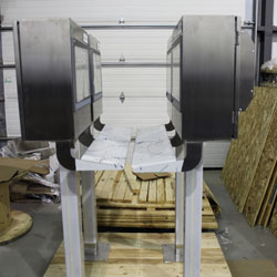 Panneau de contrôle avec variateur 125HP application de mélangeur